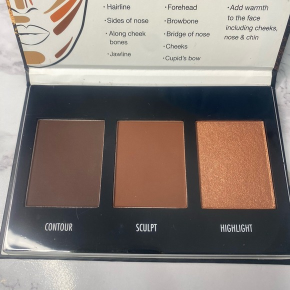 Black Radiance True Complexion Contour Palette Dark to Deep - Picture 6 of 7